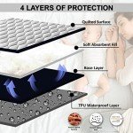 Waterproof Quilted Mattress Protector for Bunk Beds