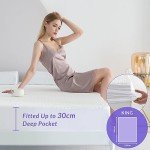 Coriwell King Size Waterproof Bamboo Mattress Protector