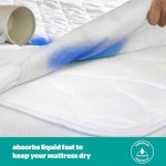 Silentnight Waterproof Mattress Protector - Luxury Quilted Cover