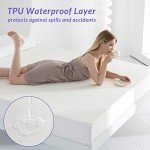 Coriwell King Size Waterproof Bamboo Mattress Protector