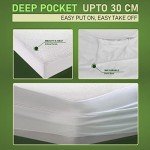 Waterproof Cotton Towel Mattress Protector for Bunk Beds