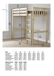 Eldon High Sleeper Loft Bunk Bed with Mattress
