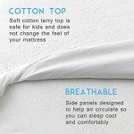 Breathable Waterproof Mattress Protector with Corner Straps