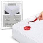 Waterproof Double Bed Mattress Protector with Deep Skirt