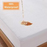 Waterproof Terry Towel Mattress Protector - Double Size