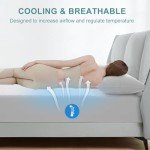 Cooling Bamboo King Size Mattress Protector Cover