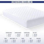 Quilted Mattress Protector for Bunk Beds - 135x190 cm
