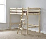 Oscar High Sleeper Loft Bunk Bed - 3ft Single