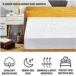 Double Size Quilted Mattress Protector - Hypoallergenic