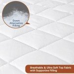 Quilted Extra Deep Mattress Protector with Fitted Skirt