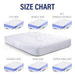 Quilted King Size Mattress Protector - Anti Allergy