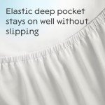 Quilted Extra Deep Mattress Protector with Fitted Skirt