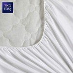 Triple Quilted King Mattress Protector with Deep Skirt