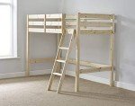 Oscar High Sleeper Loft Bunk Bed - 3ft Single