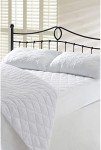 Extra Long Single Quilted Mattress Protector 90x200cm