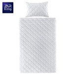Triple Quilted King Mattress Protector with Deep Skirt