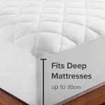 King Size Fitted Mattress Protector with Skirt