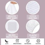 Double Extra Deep Quilted Mattress Protector 30 cm