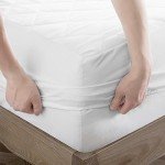 King Size Fitted Mattress Protector with Skirt