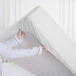 King Size Fitted Mattress Protector with Skirt