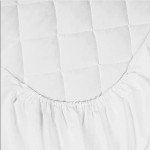 King Size Fitted Mattress Protector with Skirt