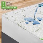 Waterproof Bamboo Mattress Protector for Bunk Beds