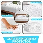 King Size Fitted Mattress Protector with Skirt