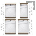 Extra Deep Waterproof Double Mattress Protector Topper