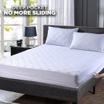 Caroline Single Bed Quilted Mattress Protector 90x190