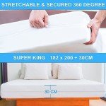 Anti-Allergy Waterproof Mattress Protector for Bunk Beds