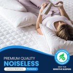Sunshine Comforts Quilted Mattress Protector for Single Beds