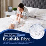 Waterproof Single Mattress Protector - Soft & Hypoallergenic