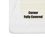Single Size Quilt Mattress Protector - Hypoallergenic, Breathable