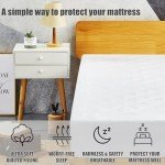 Single Size Quilt Mattress Protector - Hypoallergenic, Breathable