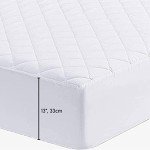 Extra Deep Hotel Quality Mattress Protector - White