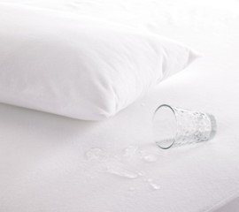Waterproof Fitted Mattress Protector For Double Beds