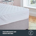 Soft as Silk Double Mattress Protector Pad 30cm
