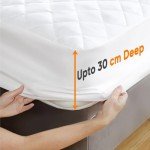 Extra Deep Double Mattress Protector - Noiseless & Breathable