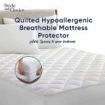 Quilted Fitted Mattress Protector for Bunk Beds