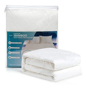 Bamboo Waterproof Double Mattress Protector – Bed Bug Proof