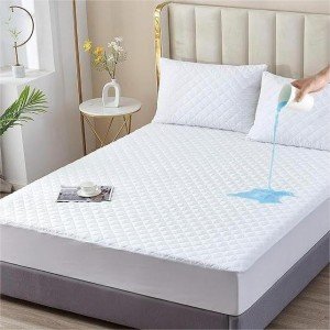 Bedorzo® Double Bed Waterproof Mattress Protector 40 CM
