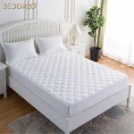 Bedorzo® Double Bed Waterproof Mattress Protector 40 CM
