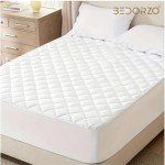 Bedorzo® Double Bed Waterproof Mattress Protector 40 CM