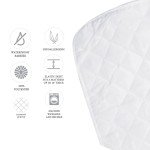 Bedorzo® Double Bed Waterproof Mattress Protector 40 CM