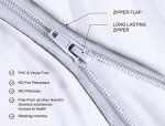 Zippered Waterproof Double Mattress Protector Cover