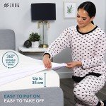 Bamboo Waterproof Double Mattress Protector – Bed Bug Proof