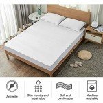 Waterproof Terry Mattress Protector for Double Beds