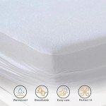 Waterproof Deep Fitted Mattress Protector for Bunk Beds