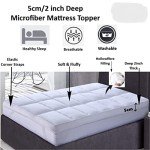 Luxury Microfiber Mattress Topper for Bunk Beds
