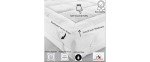 Luxury Microfiber Mattress Topper for Bunk Beds